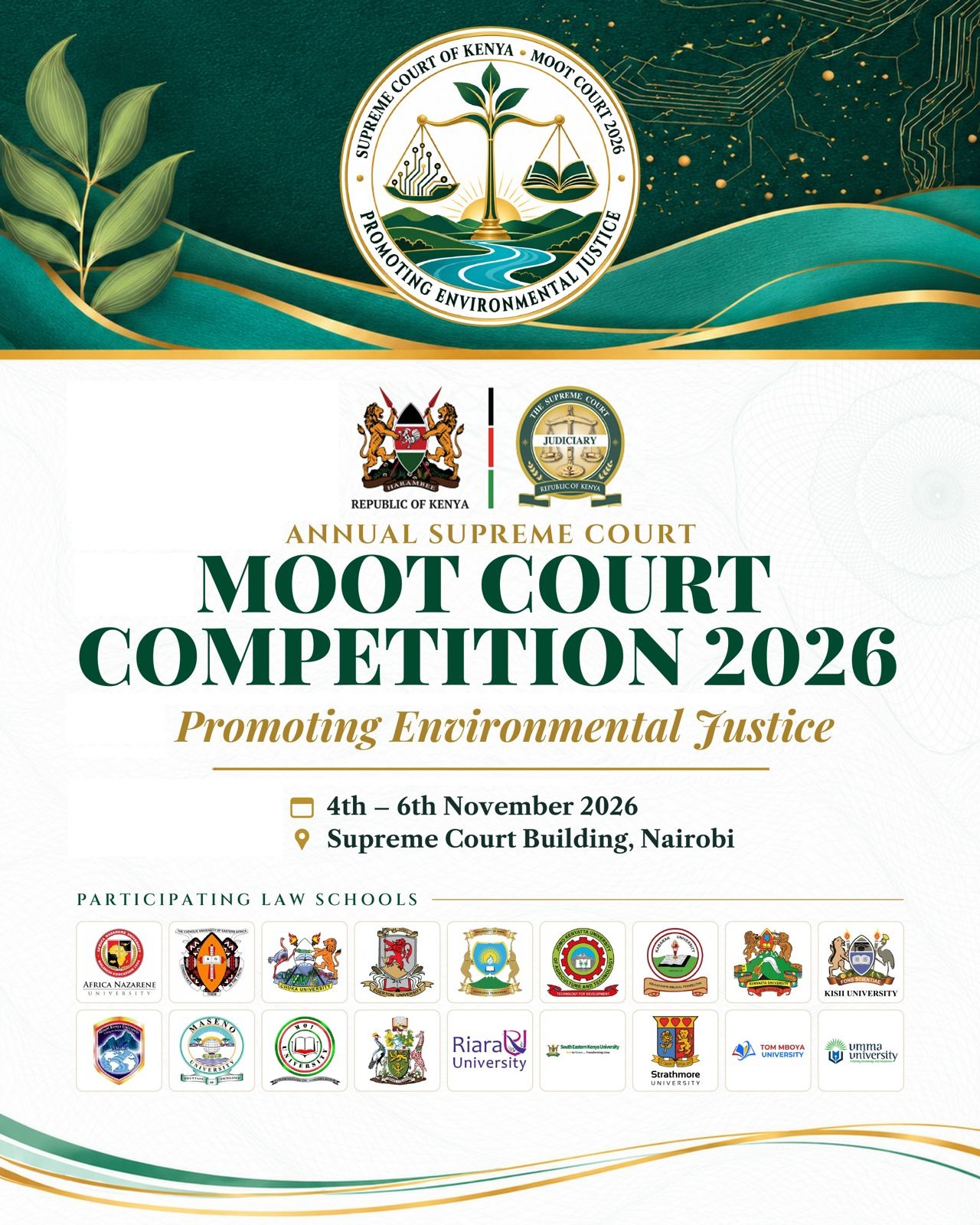 Supreme Court Annual Moot Court Competition on Environmental Justice